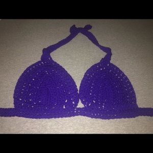 Crocheted Bikini Top Or Bralette